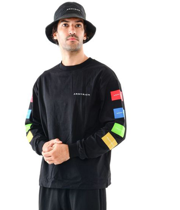 ARMYRICH アーミーリッチ 袖プリント ロングTシャツ 長袖 ブランド