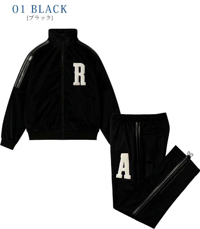 ARMYRICH アーミーリッチ メンズ ベロア セットアップ トラックジャケット 上下セット 男性 ジャージ ルームウェア 部屋着 |  | 01