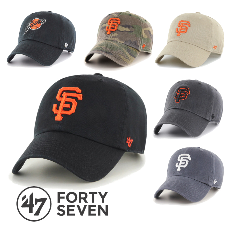 '47 フォーティーセブン ジャイアンツ クリーンナップ 帽子 Giants キャップ MLB 野球 メジャーリーグ スポーツ カジュアル | 47
