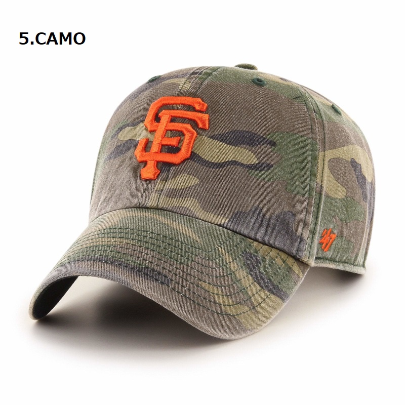 '47 フォーティーセブン ジャイアンツ クリーンナップ 帽子 Giants キャップ MLB 野球 メジャーリーグ スポーツ カジュアル | 47 | 05