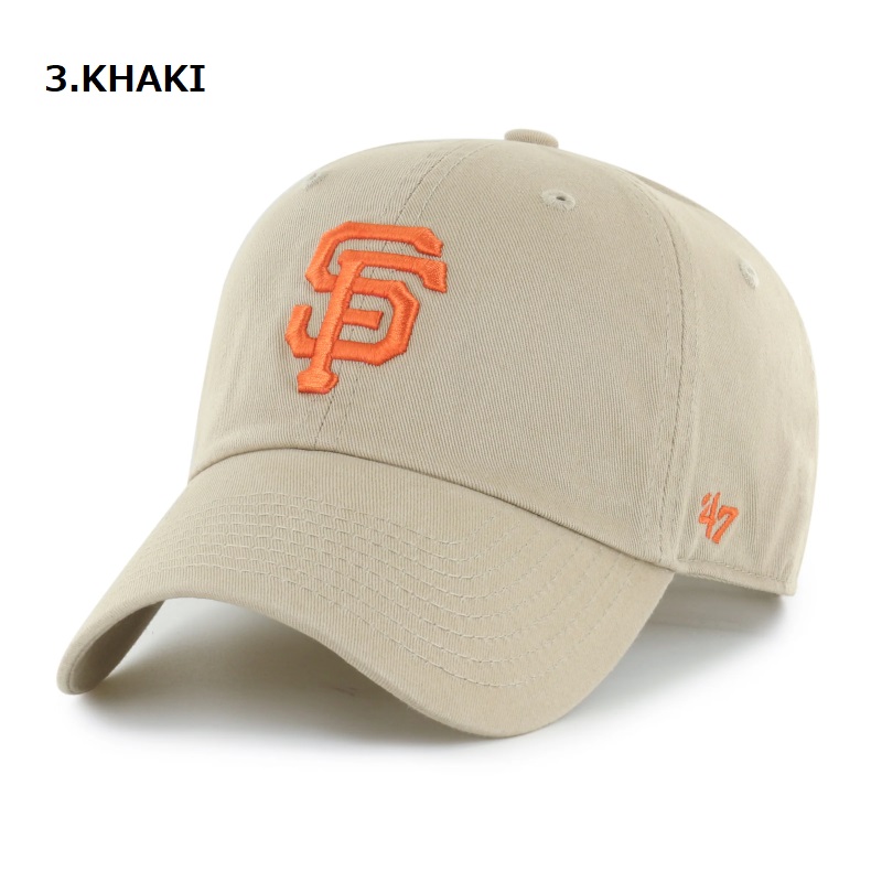 '47 フォーティーセブン ジャイアンツ クリーンナップ 帽子 Giants キャップ MLB 野球 メジャーリーグ スポーツ カジュアル | 47 | 03