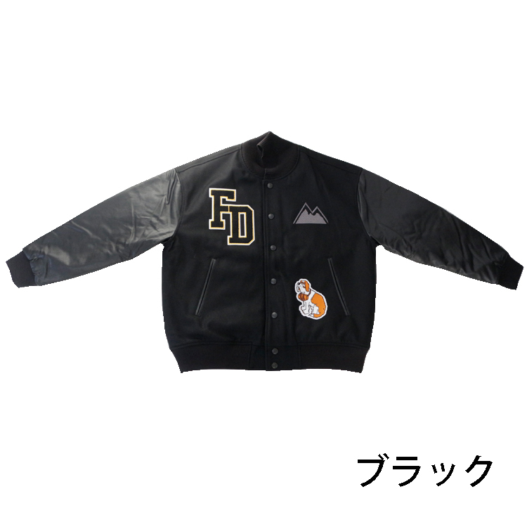 FIRST DOWN ファーストダウン VARSITY JACKET バーシティ ジャケット メンズ アウター 秋冬 中綿 冬服 秋服 M L XL ブラック ネイビー | FIRST DOWN | 02