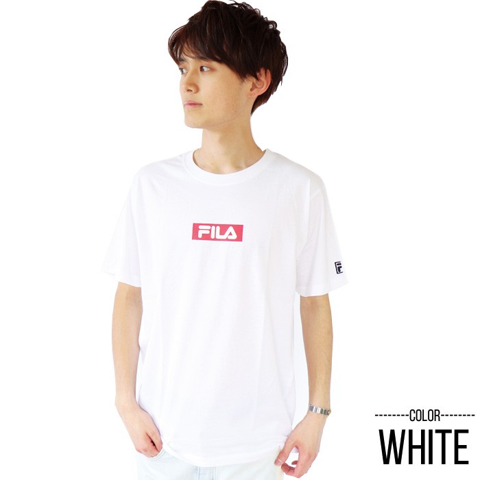 フィラ Tシャツ Men's ボックスロゴプリントTシャツ 半袖 tシャツ ロゴ メンズ レディース | FILA | 04