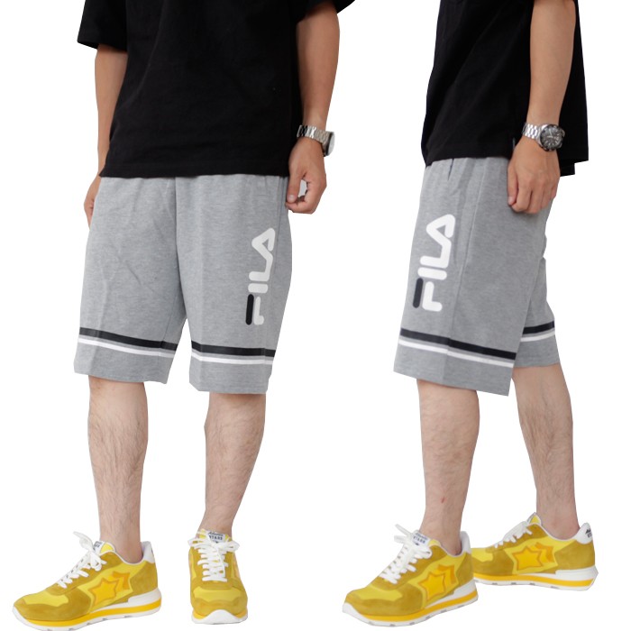 FILA フィラ ラインプリントミニ裏毛ハーフパンツ ブランド スポーツ メンズ レディース M L XL XXL |  | 03