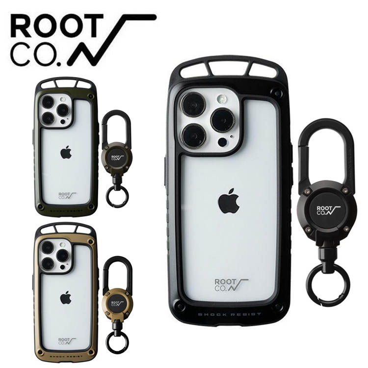 ROOT CO ルートコー iPhone14Pro専用ケース+マグネット内蔵型リール 