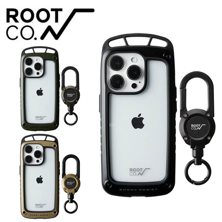 ROOT CO ルートコー iPhone14Pro専用ケース+マグネット内蔵型リール