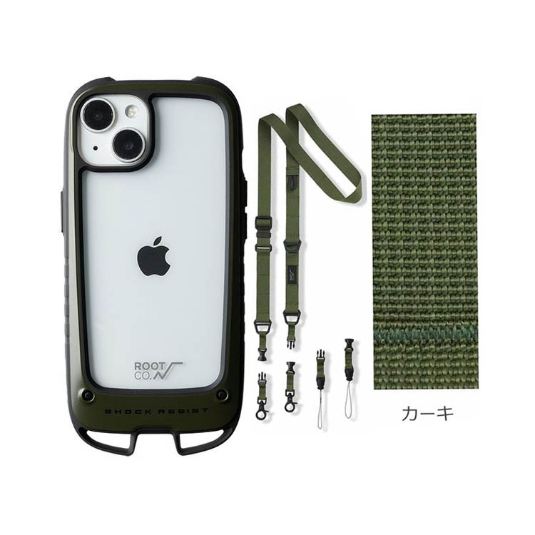 ROOT CO ルートコーiPhone14専用ケース＋ネック&ショルダー