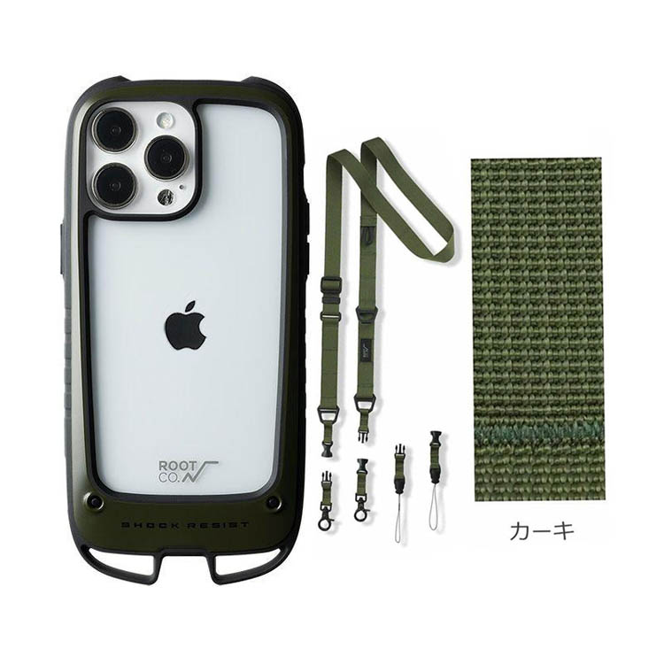 ROOT CO. ルートコー iPhone14ProMAX用ケースと保護フィルム-