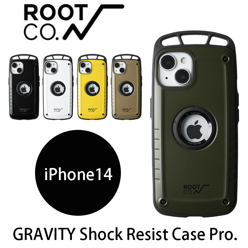 ROOT CO ルートコー 【iPhone14専用】GRAVITY Shock Resist Case Pro