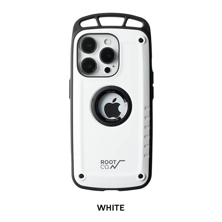 ROOT CO. ルートコー iPhone13Pro用ケース　ホワイト Shock Resist Case Elk. for iPhone13Pro | ROOT CO. Designed
