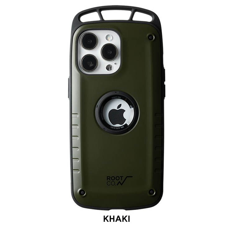 ROOT CO ルートコー【iPhone14ProMax専用】GRAVITY Shock Resist Case Pro. スマホケース  アイフォン14 携帯ケース 登山 キャンプ アウトドア ハイキング