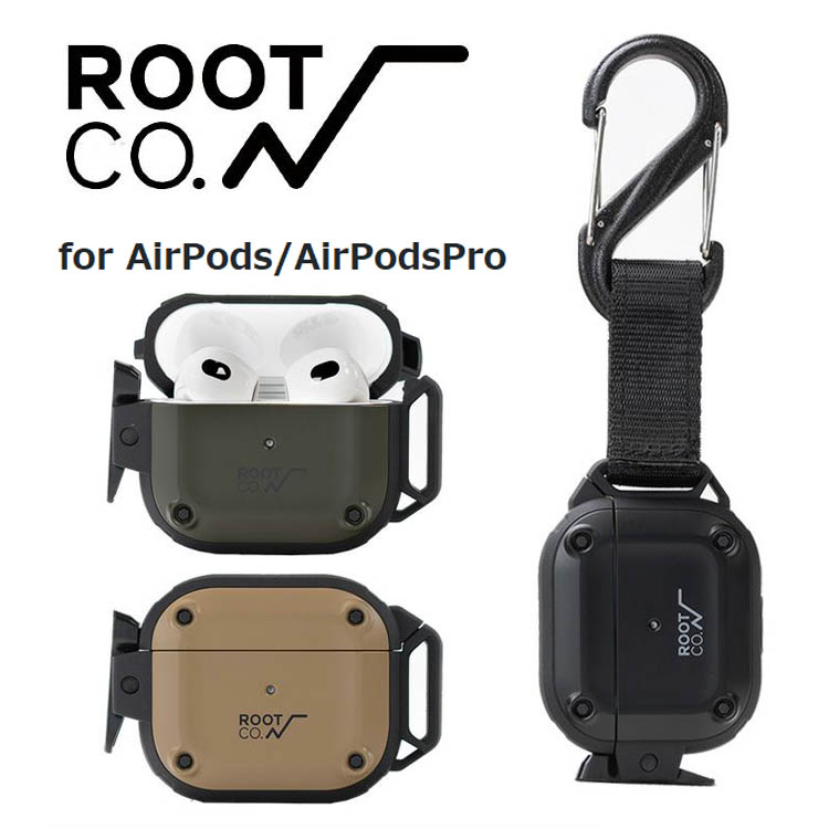 格安新品 ROOT CO ルートコーGRAVITY Shock Resist Case Pro. for AirPods Pro エアポッズプロ 第2