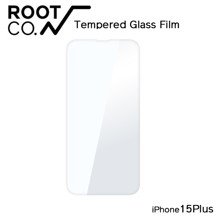 ROOT CO ���[�g�R�[�yiPhone15Plus��p�zGRAVITY Tempered Glass Film �X�}�z�t�B���� �K���X�t�B���� �ی�t�B���� �����K���X ������ ��U�h�~