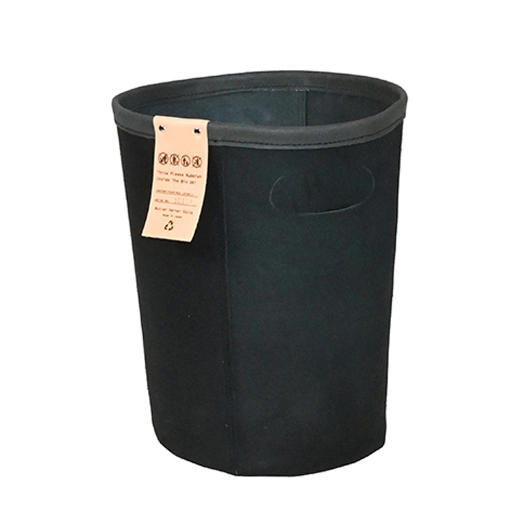 Butler Verner Sails バトラーバーナーセイルズ 牛トコ革トラッシュボックス ゴミ箱 ダストボックス 収納 インテリア リビング 寝室 洗面所 | Butler Verner Sails | 02