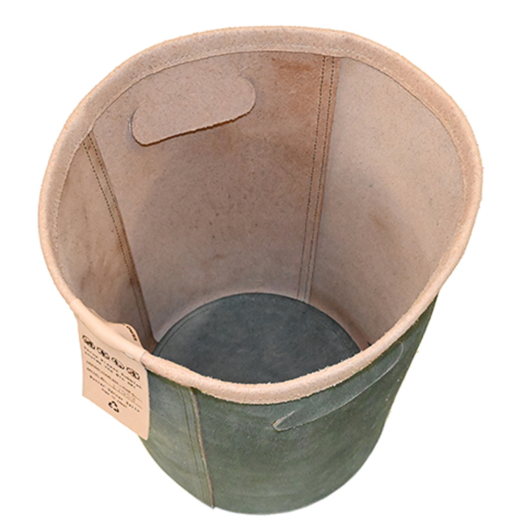 Butler Verner Sails バトラーバーナーセイルズ 牛トコ革トラッシュボックス ゴミ箱 ダストボックス 収納 インテリア リビング 寝室 洗面所 | Butler Verner Sails | 06