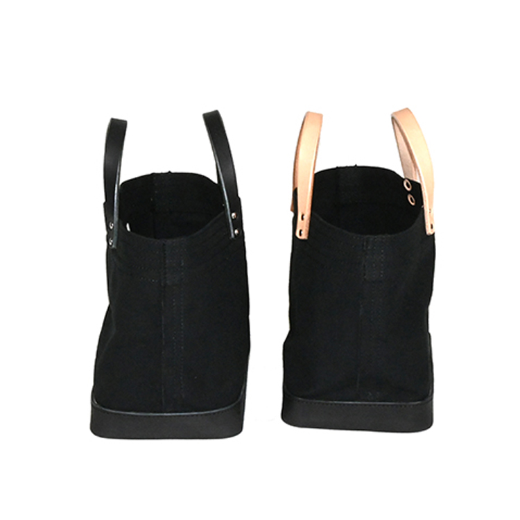 Butler Verner Sails バトラーバーナーセイルズ モールドレザーセルビッチキャンバス-ランチトート 手提げ ランチバッグ トートバッグ 栃木レザー 本革 | Butler Verner Sails | 03