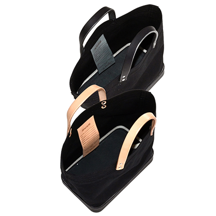 Butler Verner Sails バトラーバーナーセイルズ モールドレザーセルビッチキャンバス-ランチトート 手提げ ランチバッグ トートバッグ 栃木レザー 本革 | Butler Verner Sails | 06