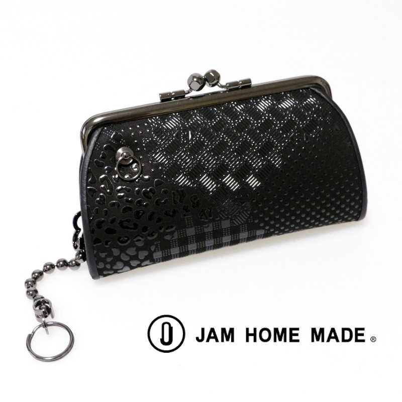 JAM HOME MADE ジャムホームメイド 印傳 印伝屋 がま口財布