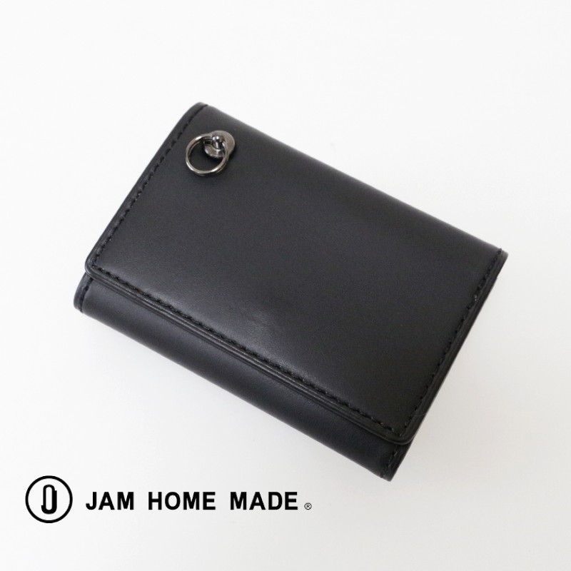 JAM HOME MADE ジャムホームメイド ミニ財布 三つ折り コンパクト -LaVish- 本革 カウレザー ウォレット 小型