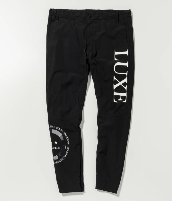 LUXEAKMPLUS リュクスエイケイエムプラス サークルロゴウィンドパンツ メンズ ジャージ シンプル スポーツ ゴルフ GOLF おしゃれ ブランド | LUXE AKM PLUS | 01