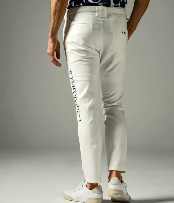 SALE セール LUXEAKMPLUS リュクスエイケイエムプラス サイドロゴスラックス ゴルフ GOLF スポーツ ストレッチ | LUXE AKM PLUS | 08