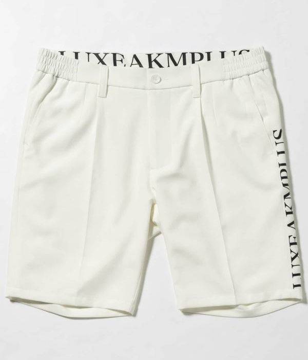 LUXEAKMPLUS リュクスエイケイエムプラス サイドロゴハーフスラックス ショートパンツ 短パン ゴルフ スポーツ ストレッチ GOLF | LUXE AKM PLUS | 02