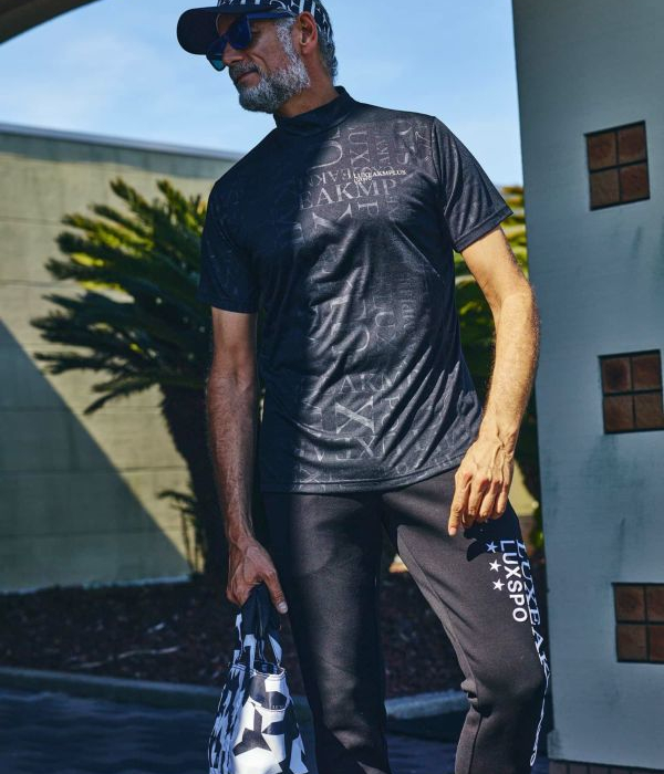 SALE セール LUXEAKMPLUS リュクスエイケイエムプラス 刺繍ロゴスウェットパンツ スポーツ カジュアル 運動 ゴルフ GOLF | LUXE AKM PLUS | 13