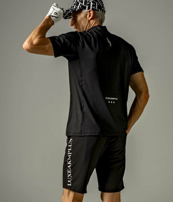 LUXEAKMPLUS リュクスエイケイエムプラス スーパーストレッチハーフパンツ ショートパンツ ゴルフ GOLF スポーツ 伸縮 ナイロン | LUXE AKM PLUS | 06