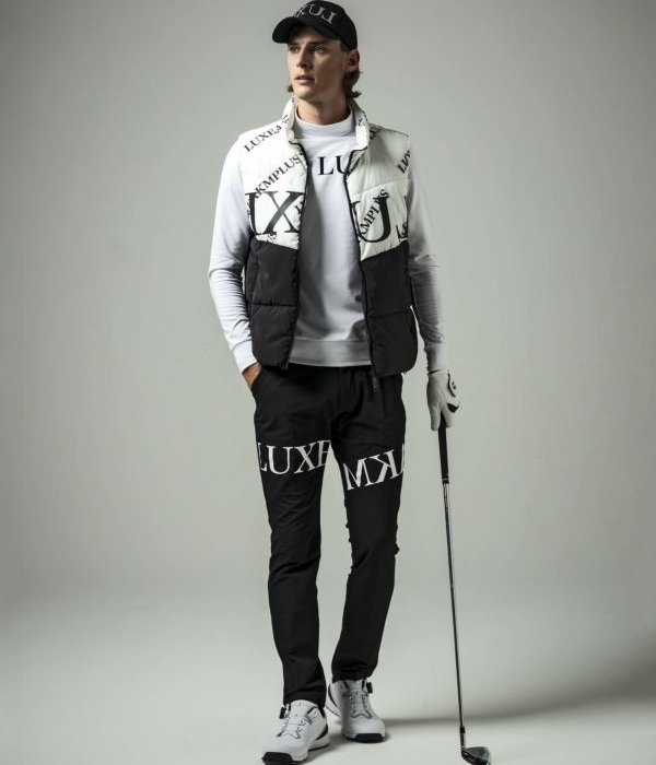 SALE セール LUXEAKMPLUS リュクスエイケイエムプラス ソフトシェル裏起毛スラックス ゴルフ GOLF スポーツ スリム 細身 | LUXE AKM PLUS | 08