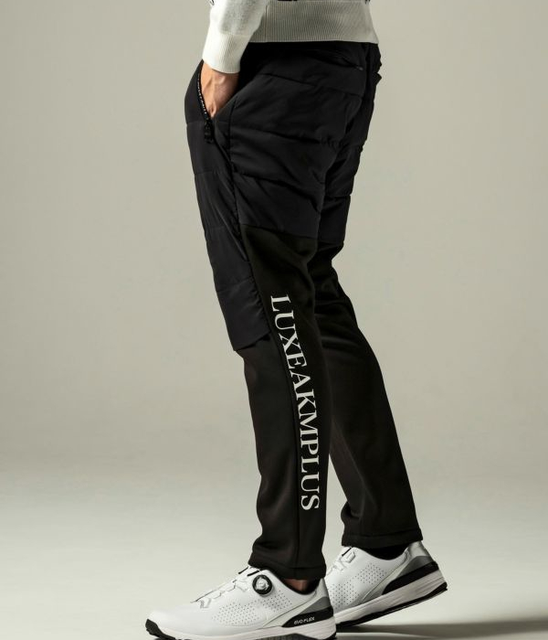 LUXEAKMPLUS リュクスエイケイエムプラス 中綿ドッキングパンツ メンズ 男性 防寒 暖かい ゴルフ GOLF スリム 細身 | LUXE AKM PLUS | 09