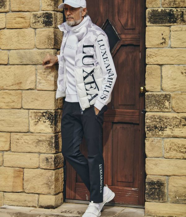 LUXEAKMPLUS リュクスエイケイエムプラス 止水ポケット防風ロングパンツ スラックス ゴルフ GOLF スポーツ おしゃれ 防寒 | LUXE AKM PLUS | 04