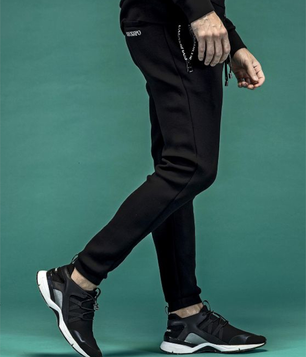 LUXEAKMPLUS リュクスエイケイエムプラス軽量スウェットサイドロゴパンツ メンズ ジャージ 男性 カジュアル スポーツ ゴルフ 運動 トレーニング | LUXE AKM PLUS | 03
