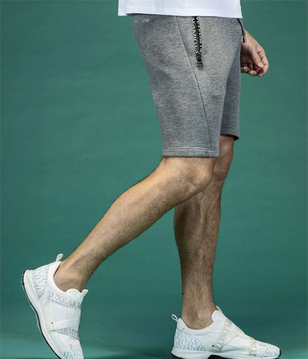 LUXEAKMPLUS リュクスエイケイエムプラス 軽量スウェットサイドロゴハーフパンツ メンズ ショートパンツ 男性 ジャージ カジュアル スポーツ ゴルフ | LUXE AKM PLUS | 04