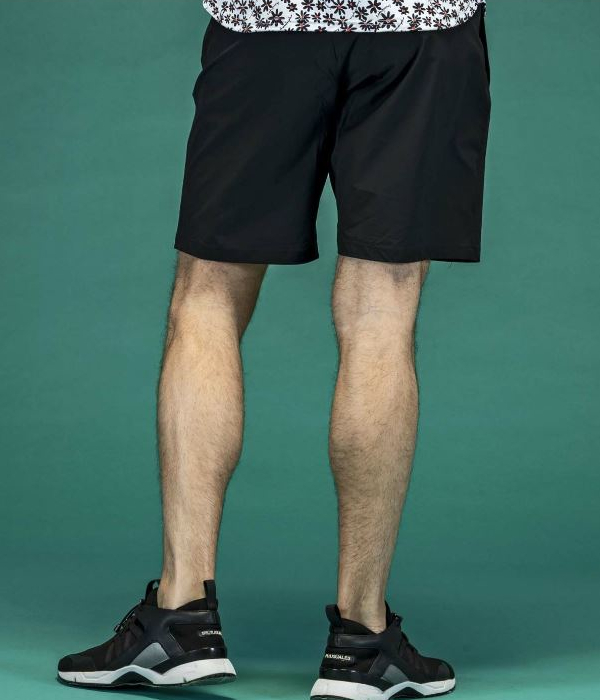 LUXEAKMPLUS リュクスエイケイエムプラス サイドロゴハーフパンツ メンズ ショートパンツ 短パン ゴルフ GOLF スポーツ カジュアル | LUXE AKM PLUS | 05