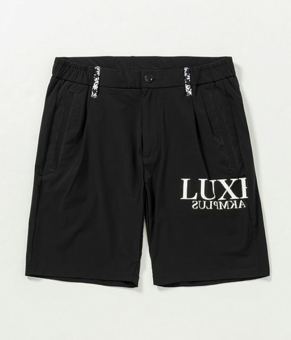 LUXEAKMPLUS リュクスエイケイエムプラス サイドロゴハーフパンツ メンズ ショートパンツ 短パン ゴルフ GOLF スポーツ カジュアル | LUXE AKM PLUS | 06