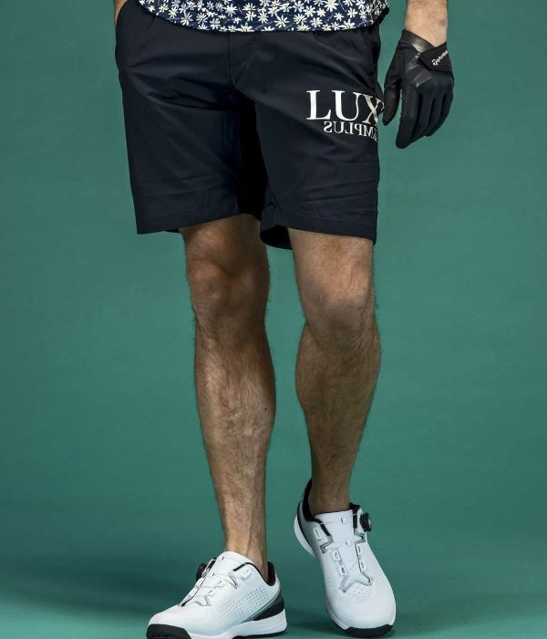 LUXEAKMPLUS リュクスエイケイエムプラス サイドロゴハーフパンツ メンズ ショートパンツ 短パン ゴルフ GOLF スポーツ カジュアル | LUXE AKM PLUS | 03