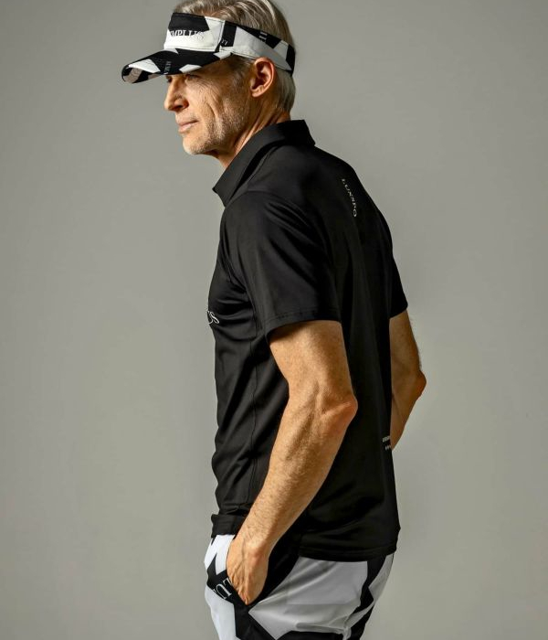 SALE セール LUXEAKMPLUS リュクスエイケイエムプラス マルチロゴ半袖ポロシャツ ゴルフ GOLF スポーツ 運動 カジュアル | LUXE AKM PLUS | 04