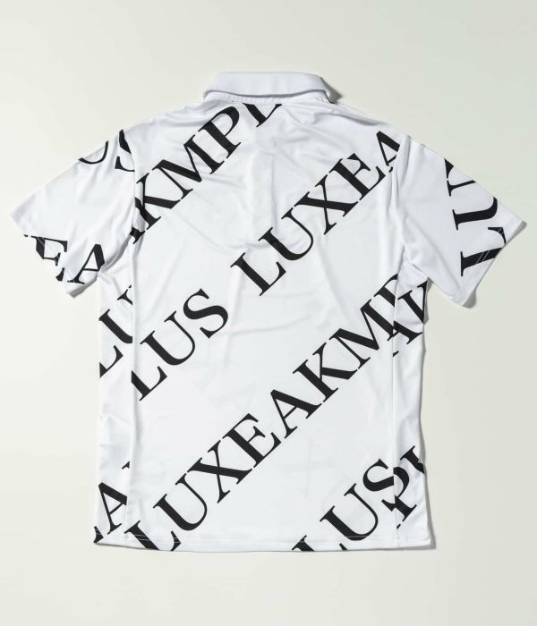 LUXEAKMPLUS リュクスエイケイエムプラス 総柄半袖ポロシャツ メンズ スポーツ カジュアル ゴルフ GOLF 運動 | LUXE AKM PLUS | 06