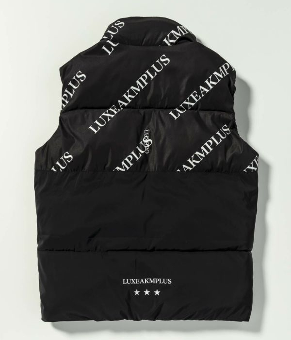 ダウンベスト（柄：文字、メッセージ）｜コート、ジャケット