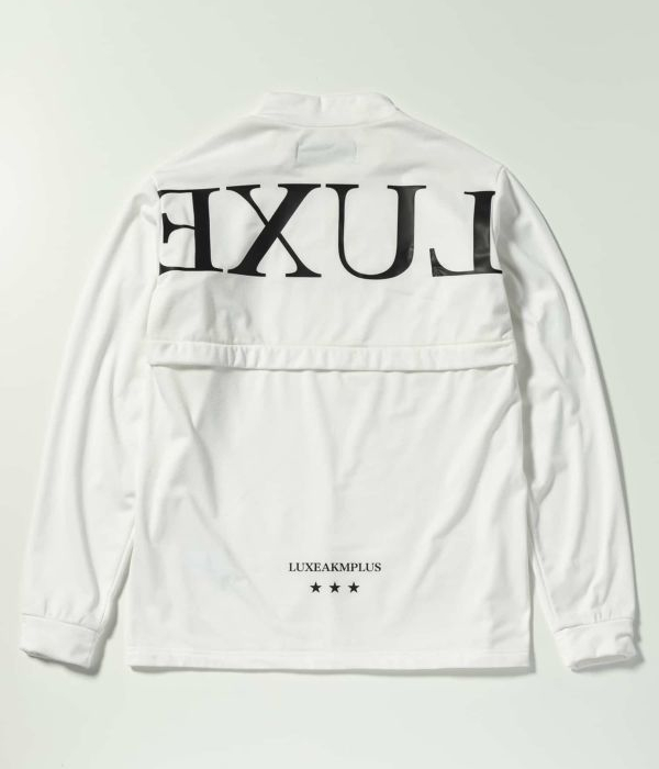 LUXEAKMPLUS リュクスエイケイエムプラス ウィンドプルーフモックネックTシャツ 長袖 ゴルフ メンズ GOLF スポーツ おしゃれ 防寒｜upper-gate｜16