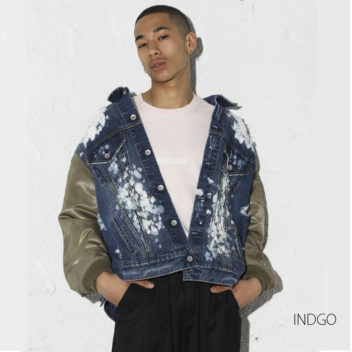 レジェンダ make Rose デニムジャケット ミリタリージャケット |  | 01