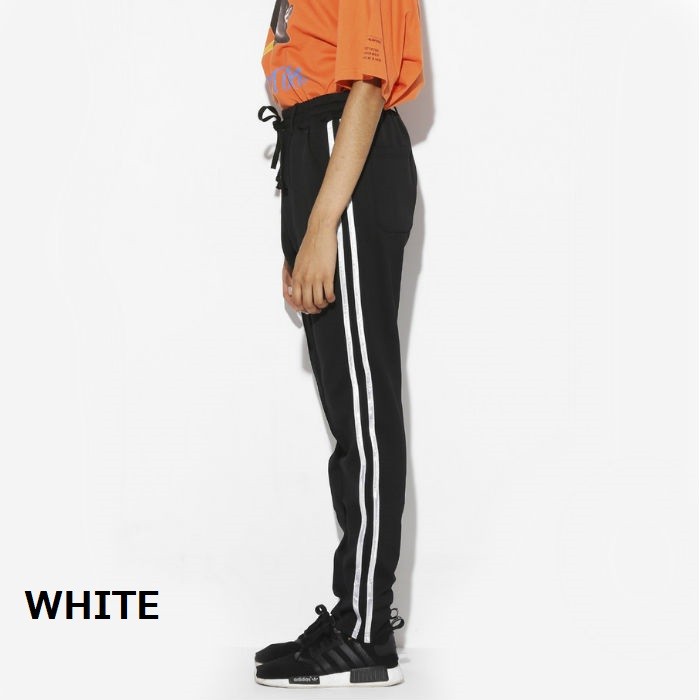 レジェンダ LEGENDA Reflector 2line Skinny ジャージパンツ スキニー
