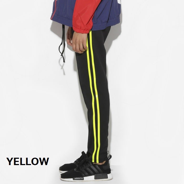 レジェンダ LEGENDA Reflector 2line Skinny ジャージパンツ スキニー