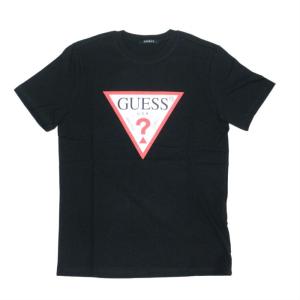 ゲス ロゴ半袖Tシャツ メンズ レディース ユニセックス カジュアル ストリート トップス
