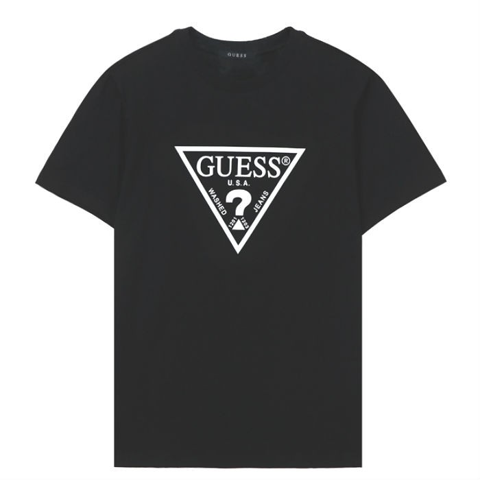 ゲス Guess Pvcロゴ半袖tシャツ メンズ レディース ユニセックス カジュアル ストリート 韓国 ブランド Mj2k9406k Upper Gate 通販 Yahoo ショッピング