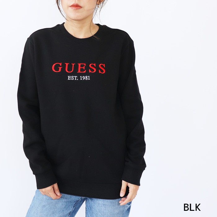 GUESS ゲス トレーナー スウェット 刺繍ロゴトレーナー 正規品