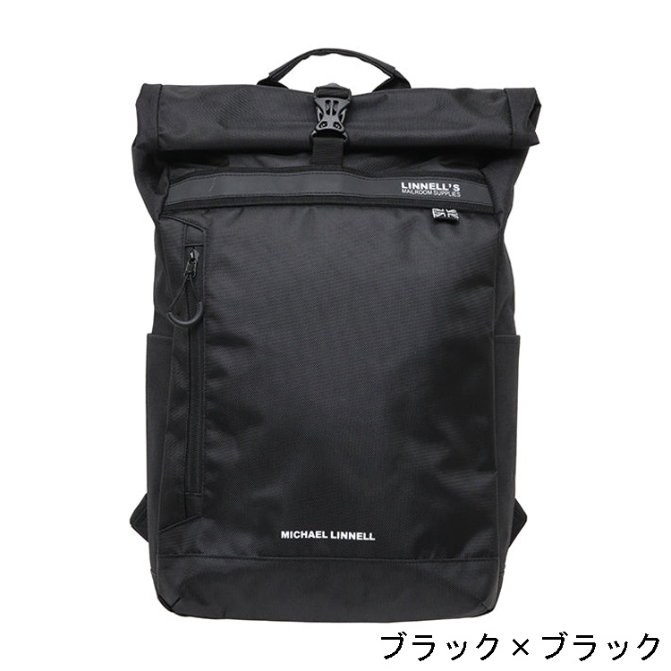 MICHAEL LINNELL マイケルリンネル Roll Top Backpack 20L バックパック リュックサック 通勤 通学 旅行 アウトドア キャンプ 登山｜upper-gate｜02