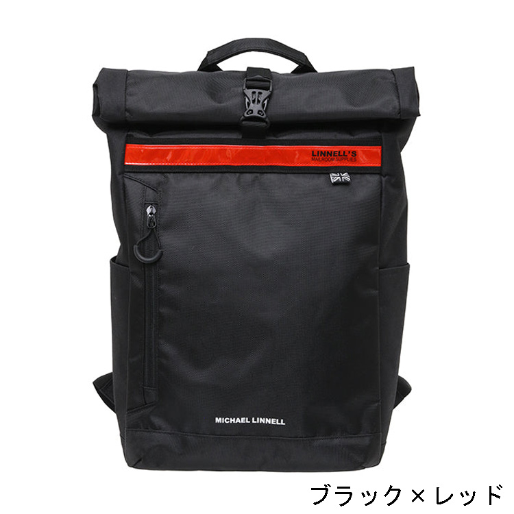MICHAEL LINNELL マイケルリンネル Roll Top Backpack 20L バックパック リュックサック 通勤 通学 旅行 アウトドア キャンプ 登山｜upper-gate｜04