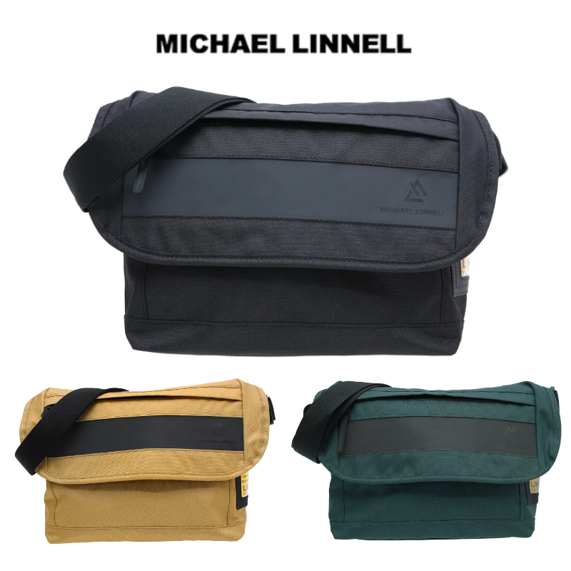 MICHAEL LINNELL マイケルリンネル メッセンジャーバッグ 6L ショルダーバッグ 肩掛け 通学 通勤 旅行 スポーツ コンパクト | MICHAEL LINNELL