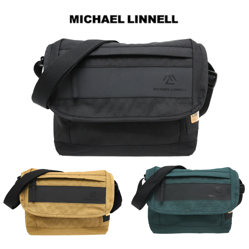 MICHAEL LINNELL マイケルリンネル ミニメッセンジャーバッグ 3L ショルダーバッグ 肩掛け 通学 通勤 旅行 スポーツ コンパクト | MICHAEL LINNELL